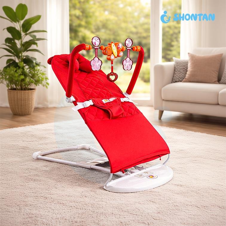 Shontan Premium Baby Rocker & Bouncer with Music & Vibration